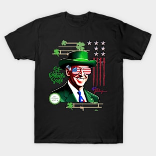 Modern Happy 4th Of July Joe Biden St Patricks Day Leprechaun Hat T-Shirt